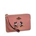 Coach Bags | Coach Cn026 Disney Corner Zip Wristlet Nwt Price Firm | Color: Gold/Pink | Size: Os