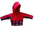 Columbia Jackets & Coats | Columbia Infants Red Black Plaid Steens Mountain Zip Up Coat 6-12 Months | Color: Black/Red | Size: 6-9mb