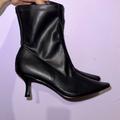 Urban Outfitters Shoes | Faux Leather Boots Urban Outfitters Sz 7.5 | Color: Black | Size: 7.5