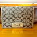 Coach Accessories | Authentic Coach Monogram Card Holder | Color: Brown/Cream | Size: Os