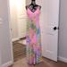 Lilly Pulitzer Dresses | Htf Lilly Pulitzer - Maldives Maxi Dress | Color: Green/Pink | Size: 10