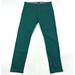 J. Crew Pants | J Crew 484 Slim Re-Imagined Men 31x32 Green Chino Pants Trousers Stretch Ar885 | Color: Green | Size: 31