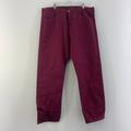 Levi's Jeans | Levis 501 Purple Denim Straight Leg Jeans Cotton Mens Size 42x32 | Color: Purple | Size: 42