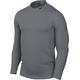 Nike Herren Long Sleeve Top M Np Top Warm Ls Mock, Smoke Grey/Black, FB8515-084, S
