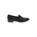 Sarto by Franco Sarto Flats: Loafers Chunky Heel Classic Gray Print Shoes - Women's Size 7 - Almond Toe