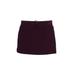 Athleta Active Mini Skirt Mini: Burgundy Print Activewear - Women's Size 12