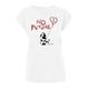 T-Shirt MERCHCODE "Merchcode Damen Ladies No Future T-Shirt" Gr. XL, weiß (white) Herren Shirts T-Shirts
