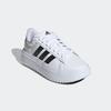 Sneaker ADIDAS SPORTSWEAR "GRAND COURT PLATFORM", Gr. 41, schwarz-weiß (cloud weiß, core schwarz, core schwarz), Synthetik, sportlich, Schuhe, Design auf den Spuren des adidas Superstar
