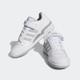 Basketballschuh ADIDAS ORIGINALS "FORUM LOW W" Gr. 43, weiß (cloud white, grey two, cloud white) Schuhe Sneaker