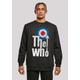 Sweatshirt F4NT4STIC "The Who Rock Band" Gr. XXL, schwarz Herren Sweatshirts
