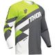 Thor Sector Checker Youth Motocross Jersey, grey-green, Size S