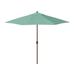 Arlmont & Co. Murrey 9' Market Sunbrella Umbrella Metal in Green | 102 H x 108 W x 108 D in | Wayfair DD7CE1C52282402998459B40CFCC17A6