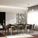 Corrigan Studio® Midtown Concept Lennon 100% FSC Certified Wood Indoor Dining Room Set | 30 H x 40 W x 85 D in | Wayfair
