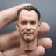 Figurine articulée Tom Hanks capitaine Miller de la seconde guerre mondiale sculpture de tête de