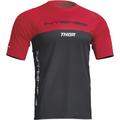 Thor Intense Assist Censis Bicycle Jersey, black-red, Size M