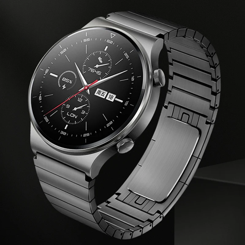 Metall-Verbindungsarmband Huawei Watch 4 3 3Pro/GT4 3Pro 22 mm Armband GT2e Mi Color 2 S1 Active Band Amazfit GTR4 3 3Pro 2 2e GTR 47 mm Image