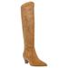 Ware Pointed Toe Knee High Boots - Brown - Anne Klein Boots