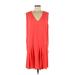 BCBGMAXAZRIA Casual Dress - DropWaist: Red Dresses - New - Women's Size Large