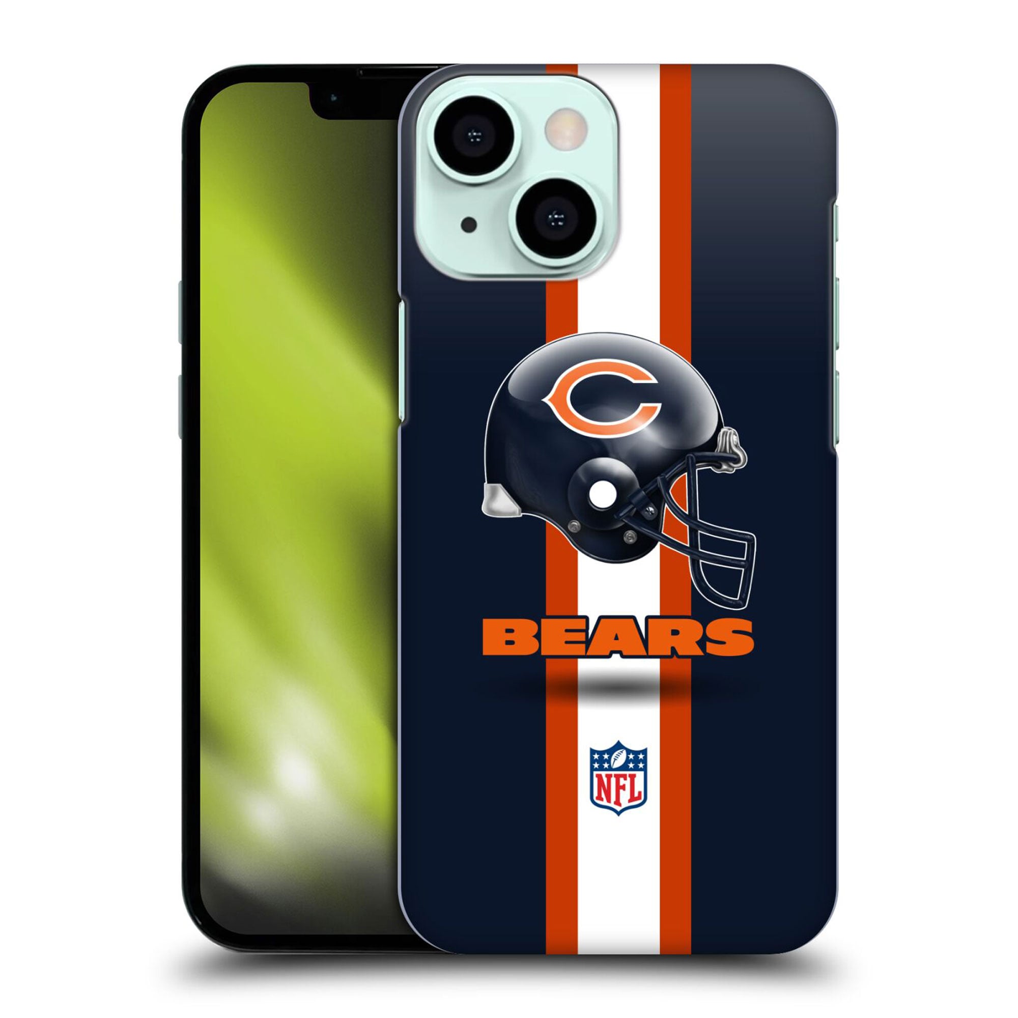 Coque Chicago Bears rigide avec logo du casque - iPhone - No Gender Taille: 13 Pro Max