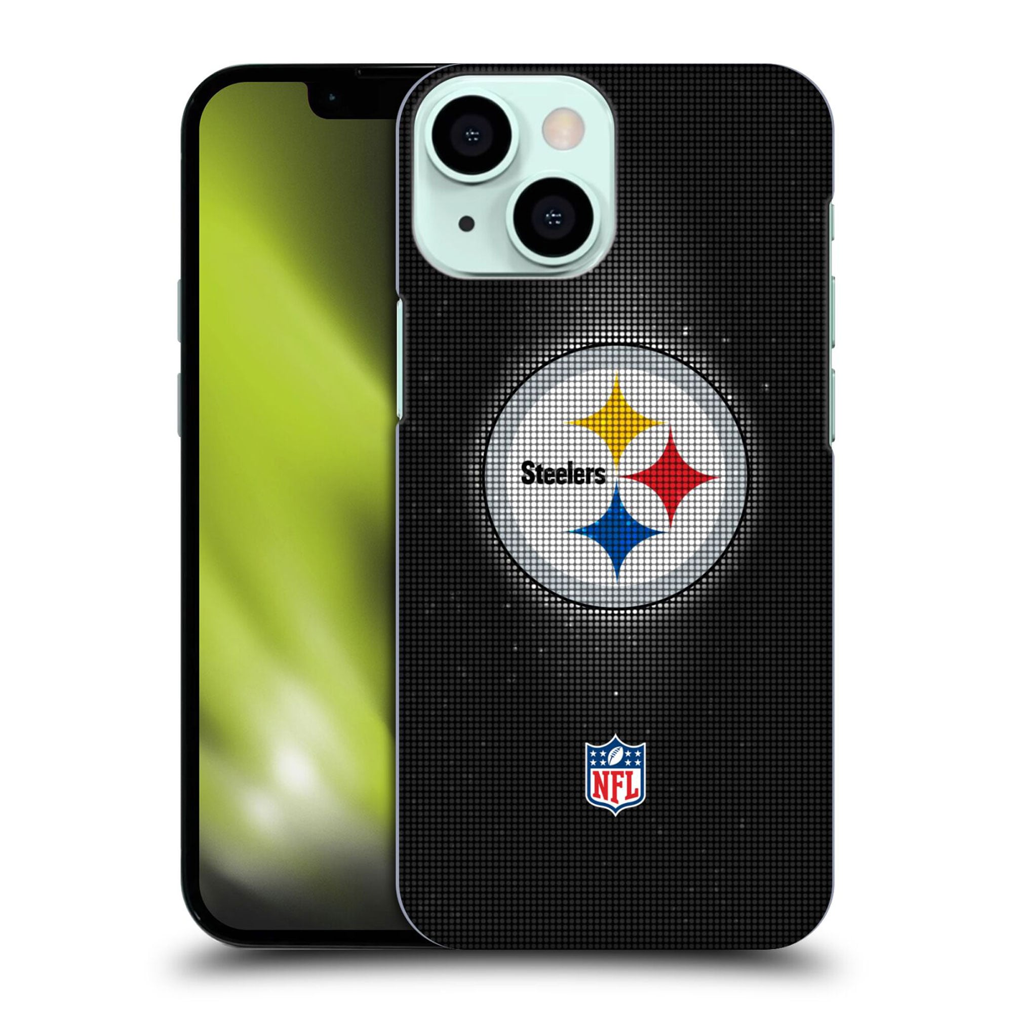 Coque Pittsburgh Steelers rigide avec logo LED - iPhone - No Gender Taille: 14 Pro Max
