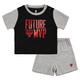 "Ensemble de vêtements pour bébés Chicago Bulls Nike - Léche-botte, short et T-Shirt - Infant - unisexe Taille: 18 Months"