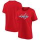 T-shirt graphique avec logo principal Washington Capitals Fanatics Branded - Femme - Homme Taille: 2XL