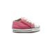 Converse Booties: Pink Print Shoes - Kids Girl's Size 2