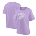 Oklahoma City Thunder Fanatics-Marken-Mono-Logo-Grafik-Übergroßes T-Shirt – Damen