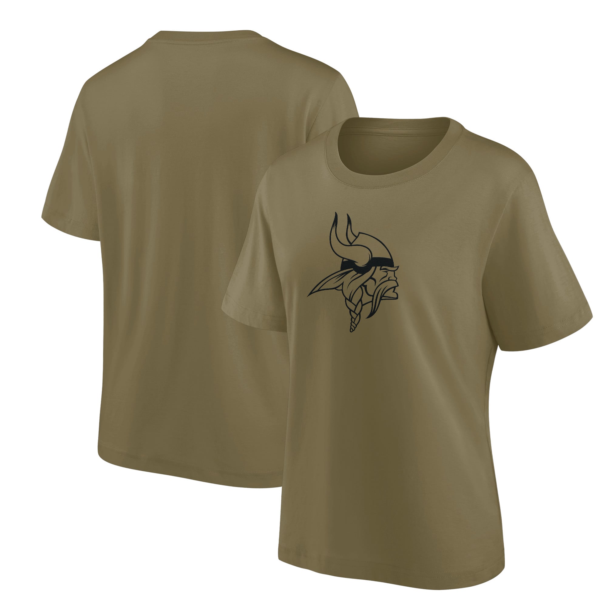 Minnesota Vikings Übergroßes T-Shirt mit Mono-Logo-Grafik – Damen