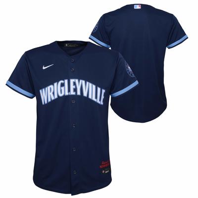 Chicago Cubs Nike Offizielles Replica City Connect Trikot -Jugend