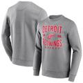 Detroit Red Wings Fanatics Branded Wave Off Vintage Crew Sweatshirt - Sportgrau - Herren