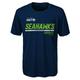 Seattle Seahawks Engage Poly Dri-Tek T-Shirt - Junior