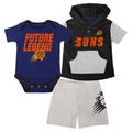 Phoenix Suns Bank Shot Creeper Short & T-Shirt Set – Kleinkind