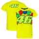 VR46 Racing Valentino Rossi The Doctor T-Shirt – Gelb – Kinder