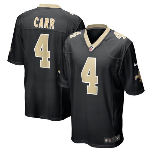 New Orleans Saints Nike Heimtrikot – Schwarz – Derek Carr – Herren