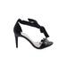 Aldo Heels: Black Solid Shoes - Women's Size 10 - Open Toe