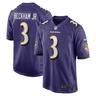 Baltimore Ravens Nike Game Jersey - Purple Odell Beckham Jr Youth