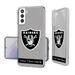 Las Vegas Raiders Personalized Tilt Design Galaxy Clear Case