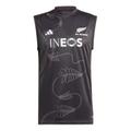 2023-2024 New Zealand All Blacks Rugby Performance Singlet (Black)