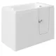 Trojan Baths Gloss White Rectangular Right-Handed Deep Soak Easy Access Bath (L)122Cm (W)65Cm