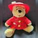 Disney Toys | Nwt Disney Winnie The Pooh Rainshop Red Raincoat Rainhat Ducky Outfit Plush | Color: Red/Yellow | Size: Osb