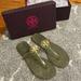 Tory Burch Shoes | Brand New Tory Burch Mini Miller Jelly Sandals | Color: Gold/Green | Size: 7