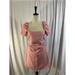 Zara Dresses | Nwt Zara Women's Midi Light Pink Dress With A Square Neckline | Color: Pink | Size: Medium