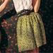 Anthropologie Skirts | New Anthropologie Silk Oversized Stretchy Green Polka Dotted Skirt | Color: Green/White | Size: M