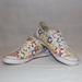 Coach Shoes | Coach Signature Logo Barrett Women's Canvas Sneaker Shoe Multicolored Size 9b | Color: White | Size: 9