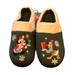 Disney Shoes | Disney Parks Embroidered Mickey Donald Slipper Sock Set | Color: Green/Red | Size: 7/8