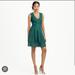 J. Crew Dresses | New! J. Crew Special Occasion Dark Teal Eyelet Dress Size 2 | Color: Blue/Green | Size: 2