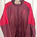 Nike Jackets & Coats | Nike Liverpool Fc Lfc Repel Awf Windbreaker Jacket Red Dm2968-652 Men’s L Nwt | Color: Red | Size: L