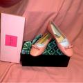 Kate Spade Shoes | Bnib Kate Spade Kiersten Bow Flats Pink Size 9.5 Ballet Women’s Slide Ons | Color: Pink | Size: 9.5