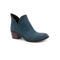 Women's Cora Bootie by Bueno in Blue Nubuck (Size 37 M)